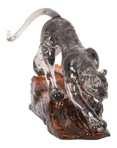 3D Crystal puzzle Černý panter 39 dílků (poškozené)