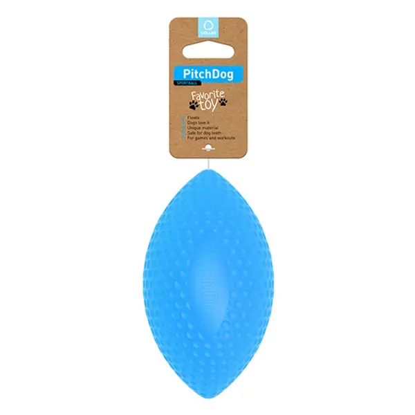 PITCHDOG Sportball pěnový míč pro psy modrý 1 kus