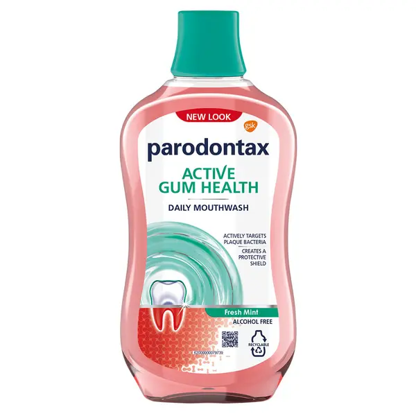 PARODONTAX Daily Gum Care Ústní voda Fresh Mint  500 ml