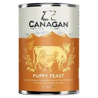 CANAGAN Puppy feast konzerva pro psy 400 g
