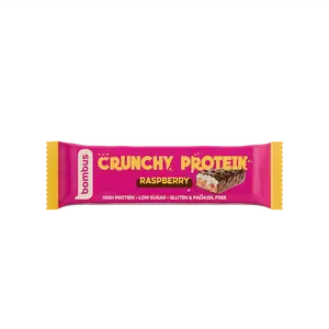 BOMBUS Crunchy protein raspberry 50 g