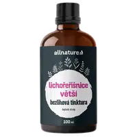 ALLNATURE Lichořeřišnice větší bezlihová tinktura 100 ml