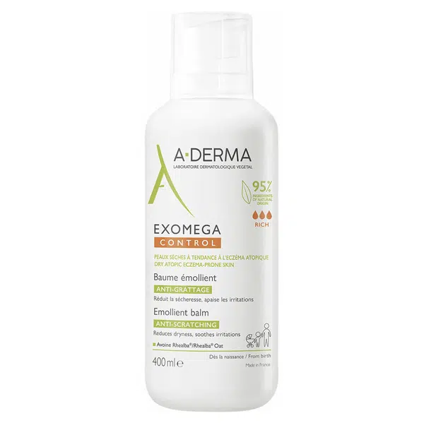 A-DERMA Exomega Control Emolienční balzám 400 ml