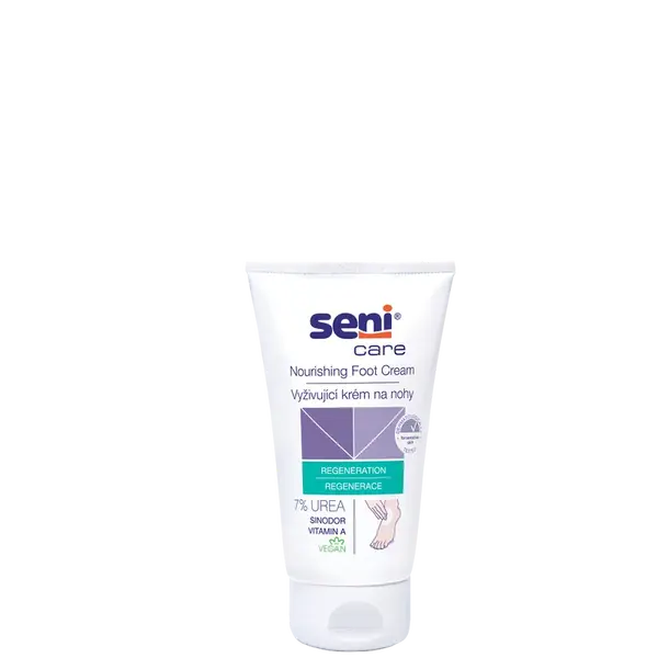 SENI Care Vyživující krém na nohy 7% urea 100 ml, Obsahuje složku: Urea