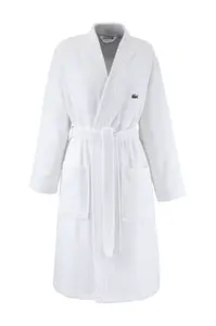 Lacoste  župan bavlnený LLECROCO Blanc M