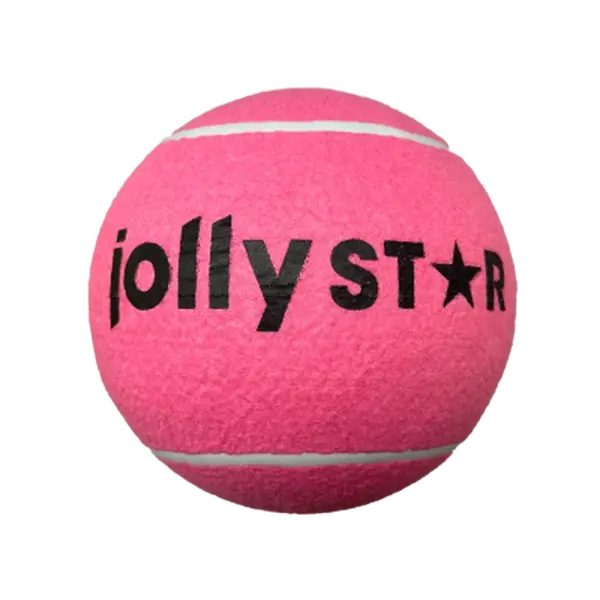 Tenisový míček XXL JollyStar 23 cm růžový