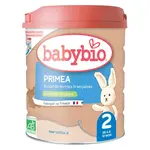 BABYBIO Primea 2 Pokračovací kojenecké mléko od 6-12 měsíců BIO 800 g