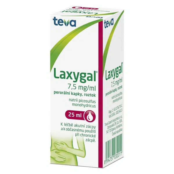 LAXYGAL Kapky, roztok 25 ml