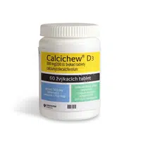 CALCICHEW® D3 500mg/200IU žvýkací tablety 60 kusů