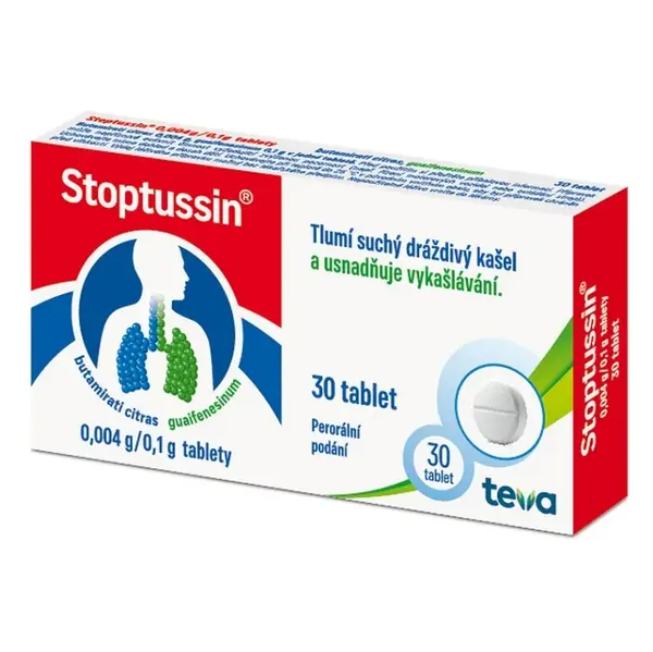 STOPTUSSIN 0,004g/0,1g 30 tablet