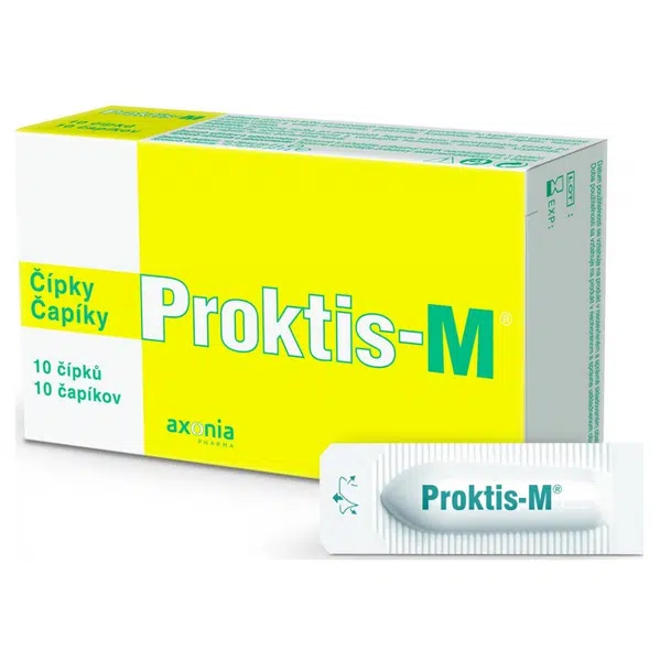 PROKTIS-M Rektální čípky 2g 10 kusů