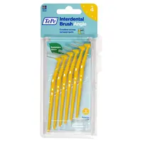 TEPE Mezizubní kartáčky Angle žluté 0,7 mm v blistru 6 ks