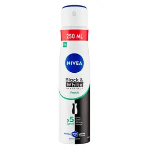 NIVEA Sprej AP B&W Invisible Fresh 250 ml