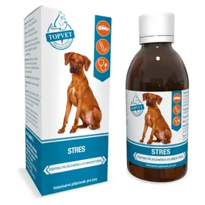 TOPVET Stres sirup pro psy 200 ml