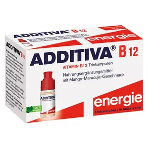 ADDITIVA B12 shots 10 ampulek