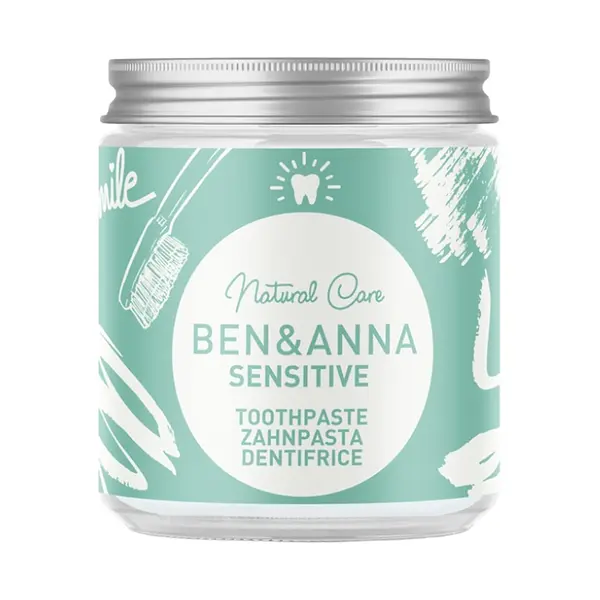 BEN & ANNA Zubní pasta pro citlivé zuby Sensitive 100 ml