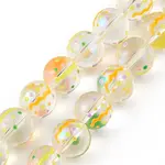 Transparent Glass Beads Strands
