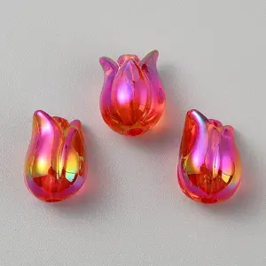 Transparent UV Plating Acrylic Beads
