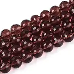 Transparent Glass Bead Strands