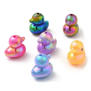 UV Plating Opaque Acrylic Beads
