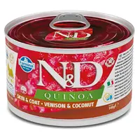 N&D Quinoa Venison & Coconut Adult Mini pro malá plemena psů 140 g