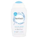 FEMFRESH Intimní mycí emulze Active s ionty stříbra 250 ml