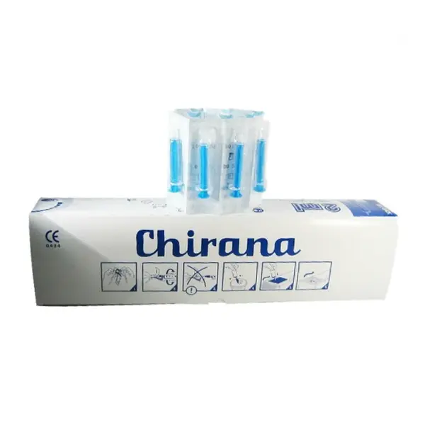 CHIRANA Luer Injekční stříkačka 2 ml jednorázová 100ks