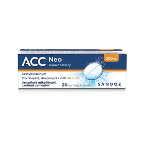 ACC 200 NEO 20x200 mg šumivých tablet