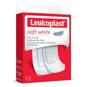 LEUKOPLAST Soft white 2 velikosti 20 kusů 7321808