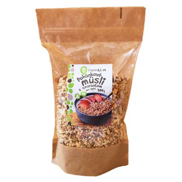 FARMILION Pohankové müsli s amarantem bez lepku 300 g