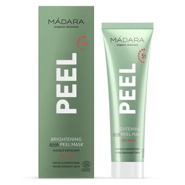 MÁDARA PEEL Rozjasňující peelingová maska s AHA kyselinami 60 ml