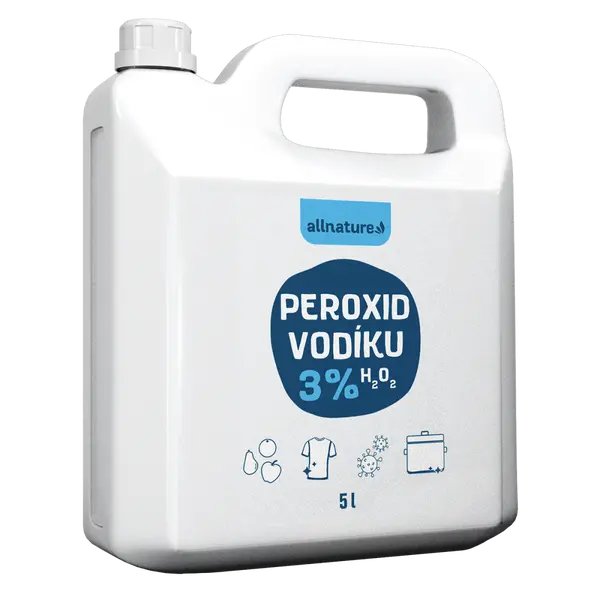 ALLNATURE Peroxid vodíku 3 % 5000 ml