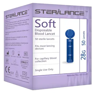 STERILANCE Lancety 28G pro glukometr Easygluco a GlucoLab 50 kusů