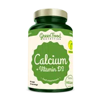 GREENFOOD NUTRITION Calcium + Vitamin D3 60 kapslí