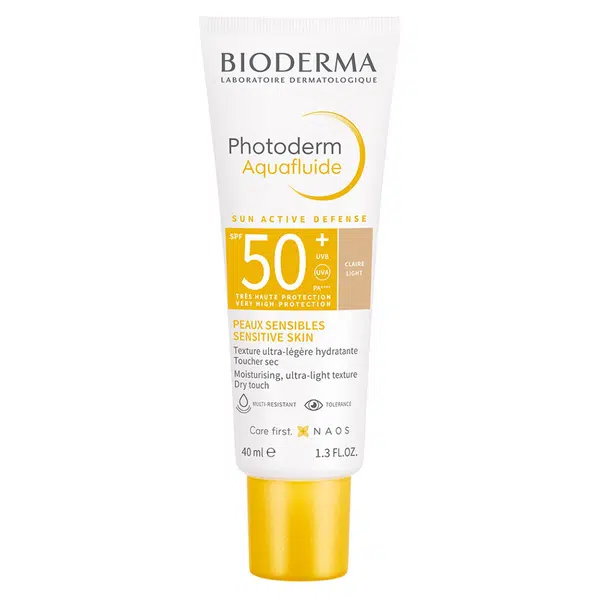 BIODERMA Photoderm Aquafluid Ochranný fluid světlý SPF 50+ 40 ml
