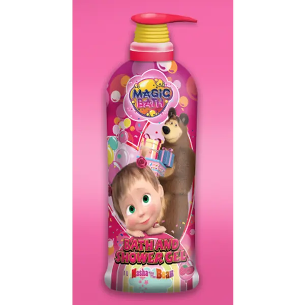 Sprchový gel 1000 ml Máša a medvěd