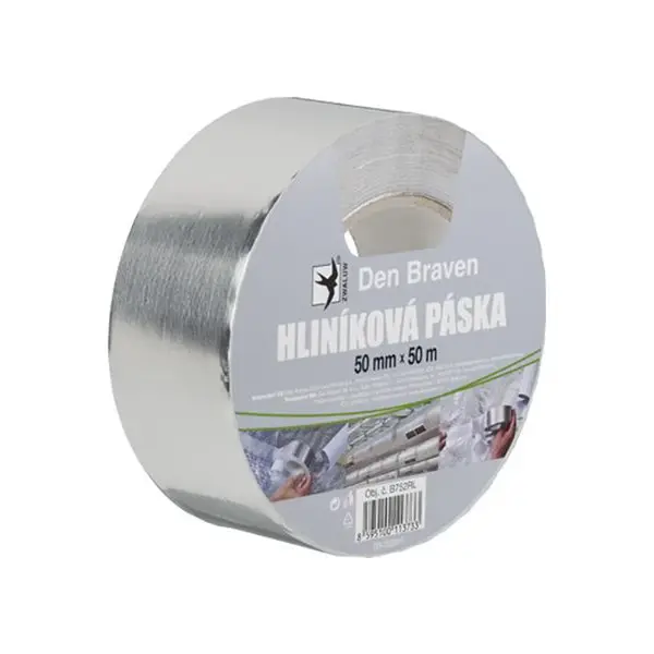 Páska hliníková 50mm x 50m DEN BRAVEN B752RL
