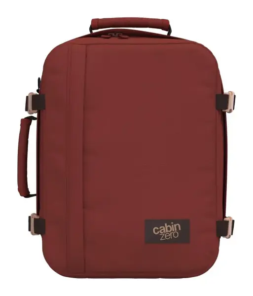 Batoh do letadla 40x30x20 CabinZero Classic 28L Sangria red