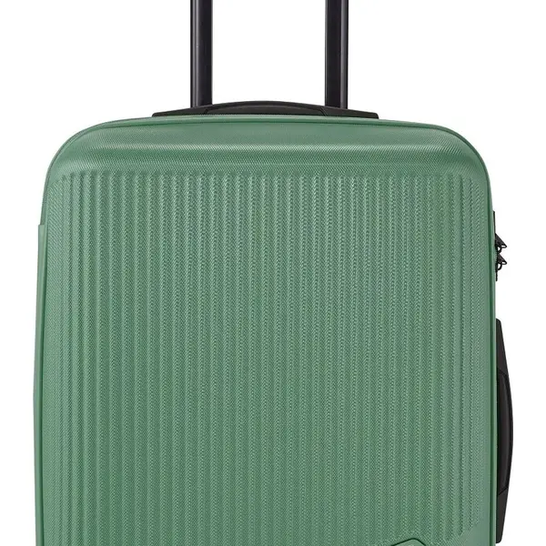 Střední skořepinový kufr na kolečkách Travelite Bali M Green