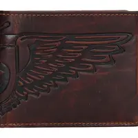 Pánská kožená peněženka Lagen 6537 Wings Brown