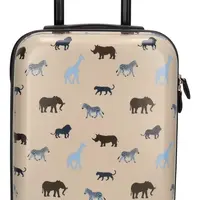Dětský kufr Zebra Adventurer 21492 Camel