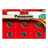 Baterie CR2032 PANASONIC lithiová 6ks / blistr