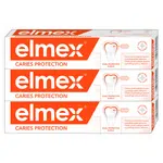 ELMEX Caries Protection zubní pasta proti zubnímu kazu 3 x 75 ml