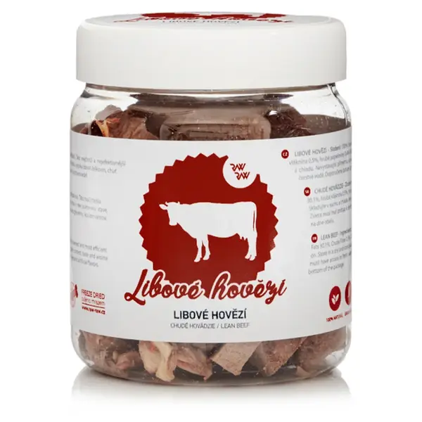 RAW RAW Pochoutka mrazem sušené hovězí libové maso 70 g