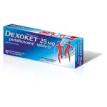 DEXOKET 25 mg 10 tablet II