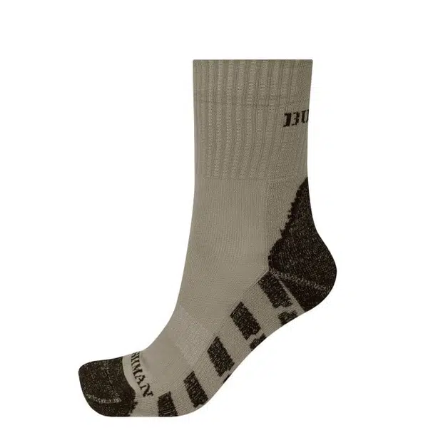 Bushman Pánské i dámské ponožky Trek Short, béžové 39-42