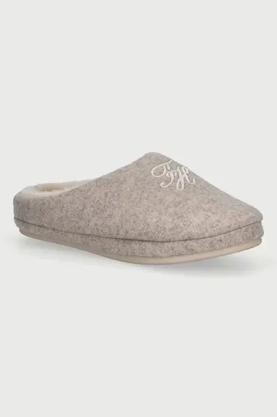 Tommy Hilfiger  pantofle dámské TH HOUSE BOOTIE FLANNEL