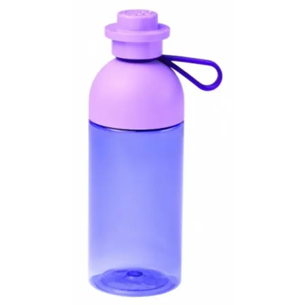 LEGO láhev transparentní - fialová