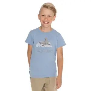 Bushman Dětské tričko Marabu III, světle modré 152