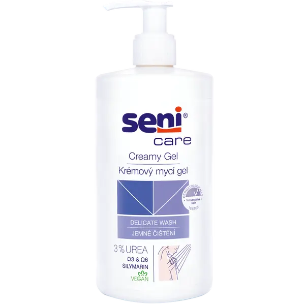 SENI Care Krémový mycí gel s 3% ureou 500 ml